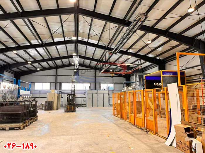 گرماتاب در سالن های تولیدی