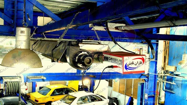 مزایای استفاده از گرماتاب در تعمیرگاههای خودرو